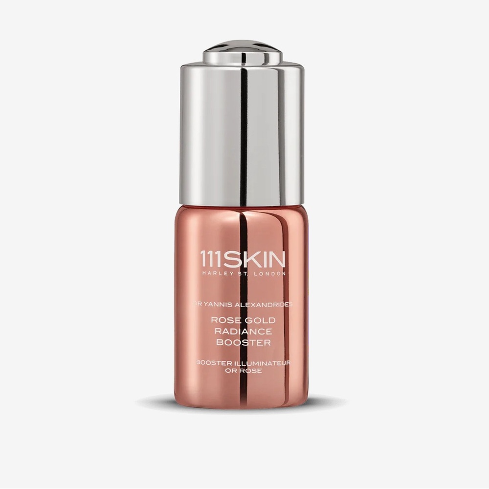 111SKIN Rose Gold Booster with Silver Cap